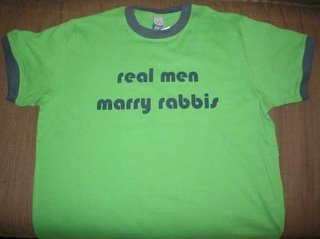 real men marry rabbis