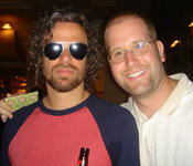 Michael Glabicki of Rusted Root with Rabbi Jason Miller